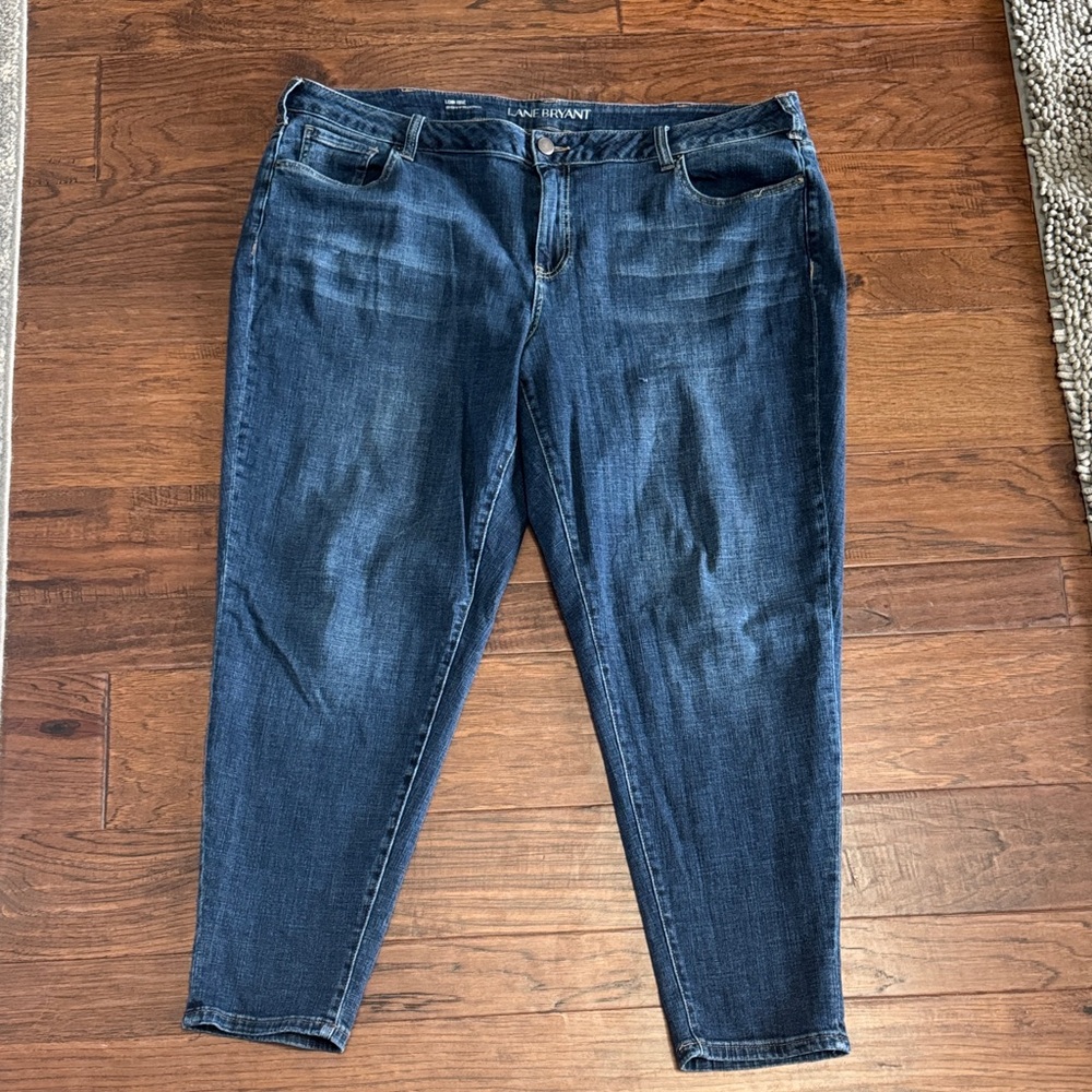 Lane Bryant Boyfriend Jeans Women’s Size 22 Low Rise Stretch Denim